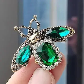 Vintage Glam Bee Brooch