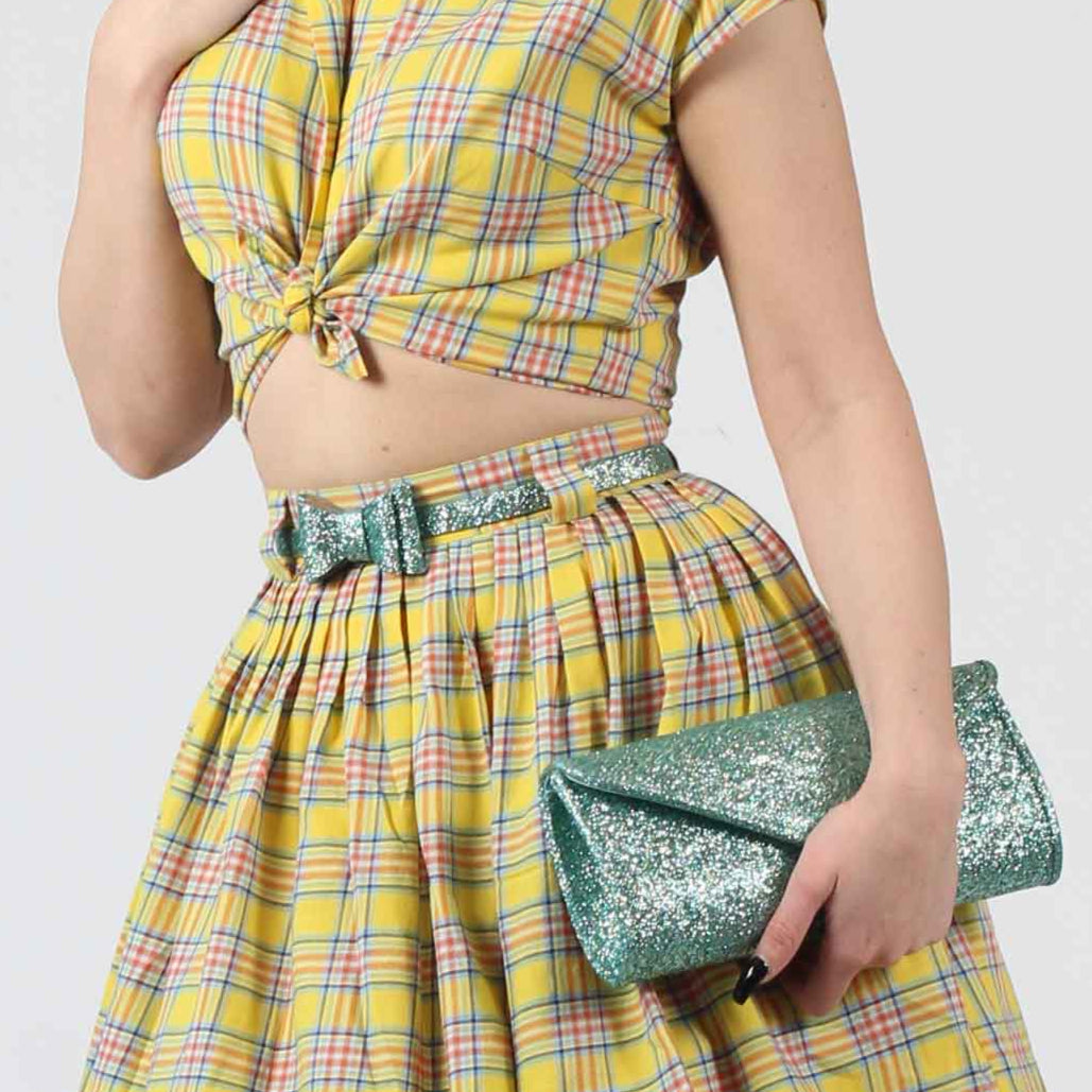 Glitter Purse and Belt